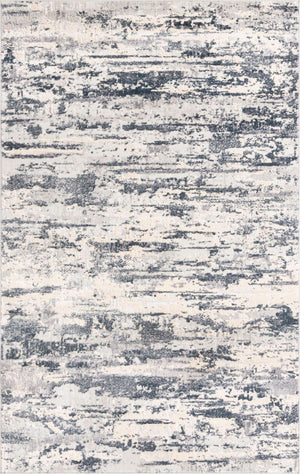 Gray 5' 1 x 8' Caspian Rectangle Area Rug 60% Polypropylene & 40% Polyester With Cotton Backing Modern Chic Carpet for Home Interior Design Decorating for Sale at Rug Engine