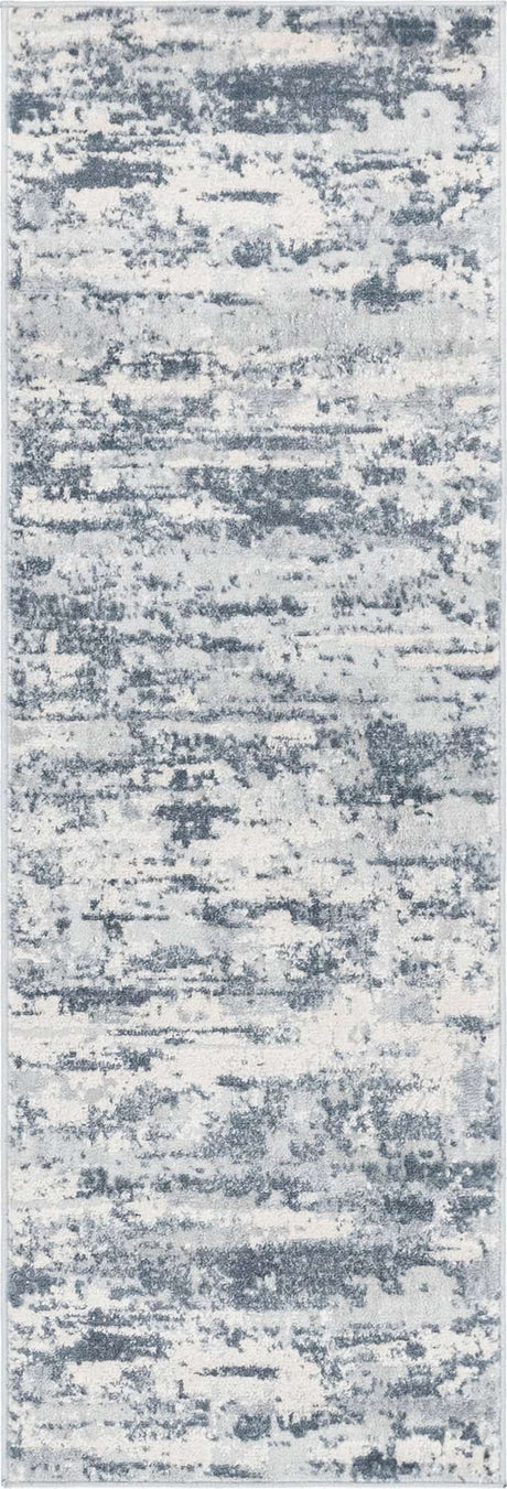 Gray 2' 2 x 6' 1 Caspian Runner Area Rug 60% Polypropylene & 40% Polyester With Cotton Backing Modern Chic Carpet for Home Interior Design Decorating for Sale at Rug Engine