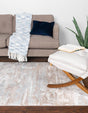 Beige 9' x 12' 2 Caspian Rectangle Area Rug 60% Polypropylene & 40% Polyester With Cotton Backing Modern Chic Carpet for Home Interior Design Decorating for Sale at Rug Engine