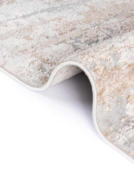 Beige 9' x 12' 2 Caspian Rectangle Area Rug 60% Polypropylene & 40% Polyester With Cotton Backing Modern Chic Carpet for Home Interior Design Decorating for Sale at Rug Engine