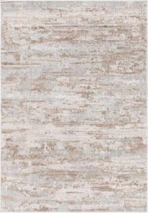 Beige 4' 1 x 6' 1 Caspian Rectangle Area Rug 60% Polypropylene & 40% Polyester With Cotton Backing Modern Chic Carpet for Home Interior Design Decorating for Sale at Rug Engine