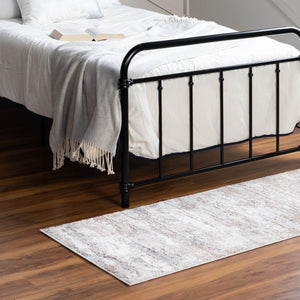 Beige 2' 2 x 6' 1 Caspian Runner Area Rug 60% Polypropylene & 40% Polyester With Cotton Backing Modern Chic Carpet for Home Interior Design Decorating for Sale at Rug Engine