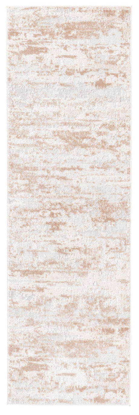 Beige 2' 2 x 6' 1 Caspian Runner Area Rug 60% Polypropylene & 40% Polyester With Cotton Backing Modern Chic Carpet for Home Interior Design Decorating for Sale at Rug Engine