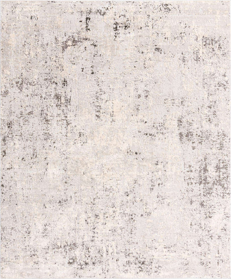 Gray 8' x 10' Caspian Rectangle Area Rug 60% Polypropylene & 40% Polyester With Cotton Backing Modern Chic Carpet for Home Interior Design Decorating for Sale at Rug Engine