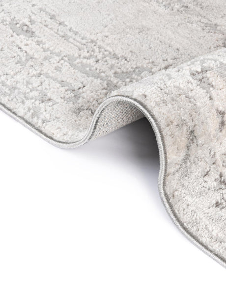 Gray 10' x 13' 1 Caspian Rectangle Area Rug 60% Polypropylene & 40% Polyester With Cotton Backing Modern Chic Carpet for Home Interior Design Decorating for Sale at Rug Engine