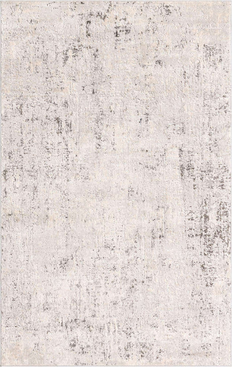 Gray 5' 1 x 8' Caspian Rectangle Area Rug 60% Polypropylene & 40% Polyester With Cotton Backing Modern Chic Carpet for Home Interior Design Decorating for Sale at Rug Engine