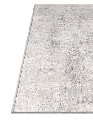 Gray 2' x 8' Caspian Runner Area Rug 60% Polypropylene & 40% Polyester With Cotton Backing Modern Chic Carpet for Home Interior Design Decorating for Sale at Rug Engine