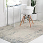 Gray Blue 2' x 3' 1 Caspian Rectangle Area Rug 60% Polypropylene & 40% Polyester With Cotton Backing Modern Chic Carpet for Home Interior Design Decorating for Sale at Rug Engine