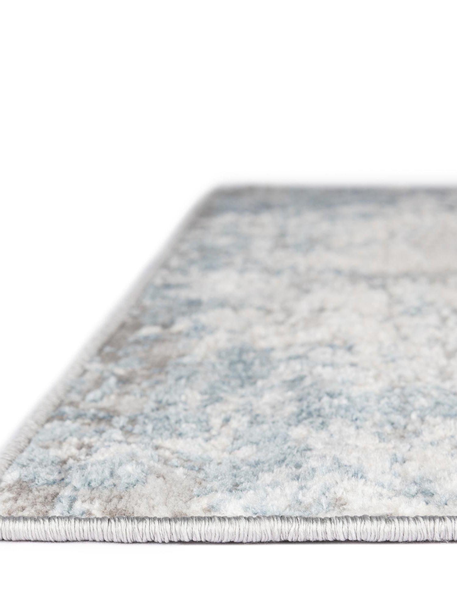 Gray Blue 7' 10 x 11' Caspian Rectangle Area Rug 60% Polypropylene & 40% Polyester With Cotton Backing Modern Chic Carpet for Home Interior Design Decorating for Sale at Rug Engine