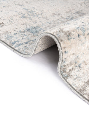 Gray Blue 5' 1 x 8' Caspian Rectangle Area Rug 60% Polypropylene & 40% Polyester With Cotton Backing Modern Chic Carpet for Home Interior Design Decorating for Sale at Rug Engine