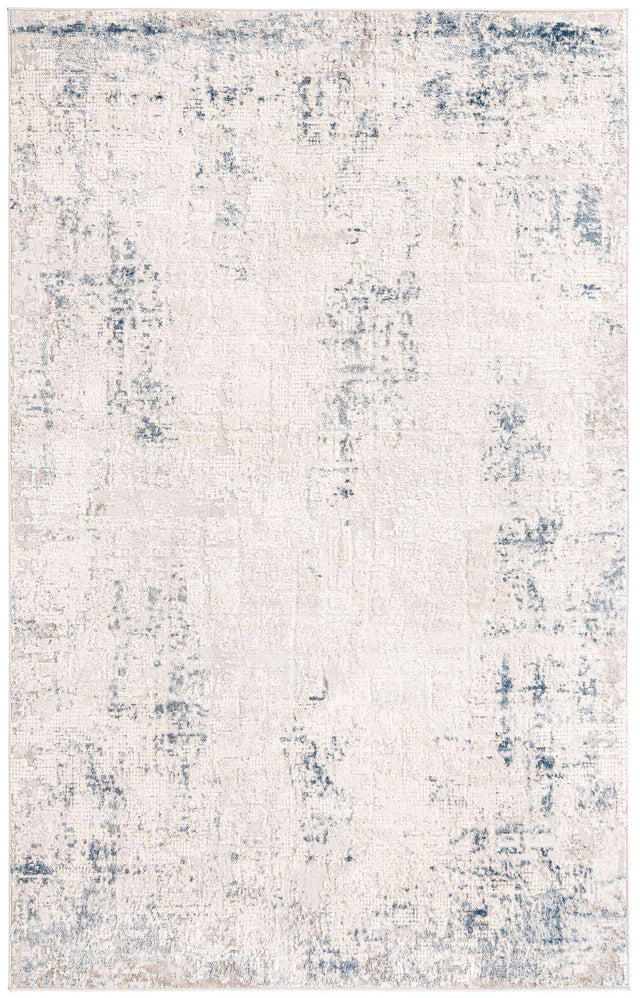 Gray Blue 5' 1 x 8' Caspian Rectangle Area Rug 60% Polypropylene & 40% Polyester With Cotton Backing Modern Chic Carpet for Home Interior Design Decorating for Sale at Rug Engine