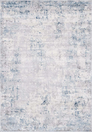 Gray Blue 4' 1 x 6' 1 Caspian Rectangle Area Rug 60% Polypropylene & 40% Polyester With Cotton Backing Modern Chic Carpet for Home Interior Design Decorating for Sale at Rug Engine