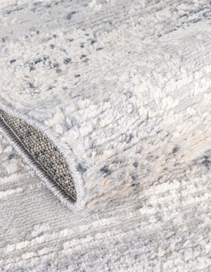 Gray 2' 2 x 6' 1 Caspian Runner Area Rug 60% Polypropylene & 40% Polyester With Cotton Backing Modern Chic Carpet for Home Interior Design Decorating for Sale at Rug Engine