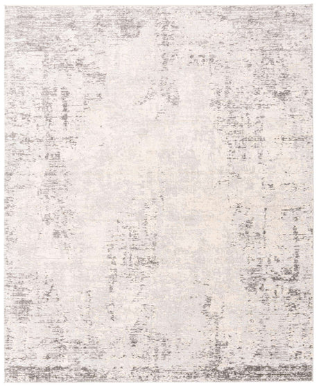 Gray 8' x 10' Caspian Rectangle Area Rug 60% Polypropylene & 40% Polyester With Cotton Backing Modern Chic Carpet for Home Interior Design Decorating for Sale at Rug Engine
