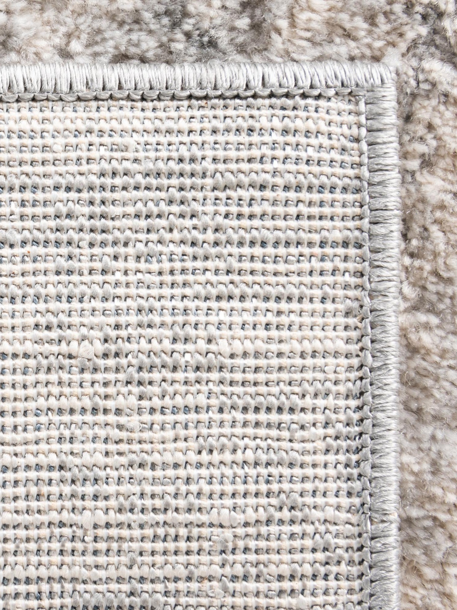 Gray 7' 1 x 10' Caspian Rectangle Area Rug 60% Polypropylene & 40% Polyester With Cotton Backing Modern Chic Carpet for Home Interior Design Decorating for Sale at Rug Engine