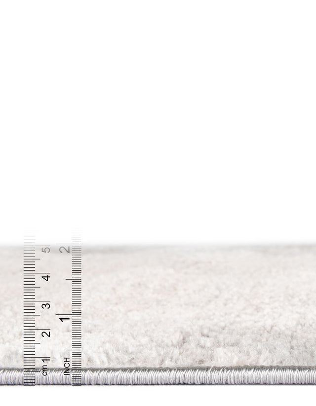 Gray 2' 7 x 10' Caspian Runner Area Rug 60% Polypropylene & 40% Polyester With Cotton Backing Modern Chic Carpet for Home Interior Design Decorating for Sale at Rug Engine