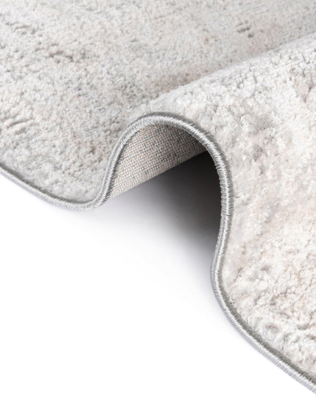 Gray 2' 7 x 10' Caspian Runner Area Rug 60% Polypropylene & 40% Polyester With Cotton Backing Modern Chic Carpet for Home Interior Design Decorating for Sale at Rug Engine