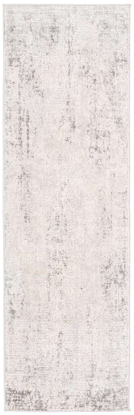 Gray 2' 2 x 6' 1 Caspian Runner Area Rug 60% Polypropylene & 40% Polyester With Cotton Backing Modern Chic Carpet for Home Interior Design Decorating for Sale at Rug Engine