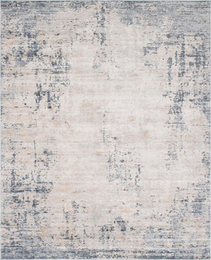 Bone 8' x 10' Caspian Rectangle Area Rug 60% Polypropylene & 40% Polyester With Cotton Backing Modern Chic Carpet for Home Interior Design Decorating for Sale at Rug Engine