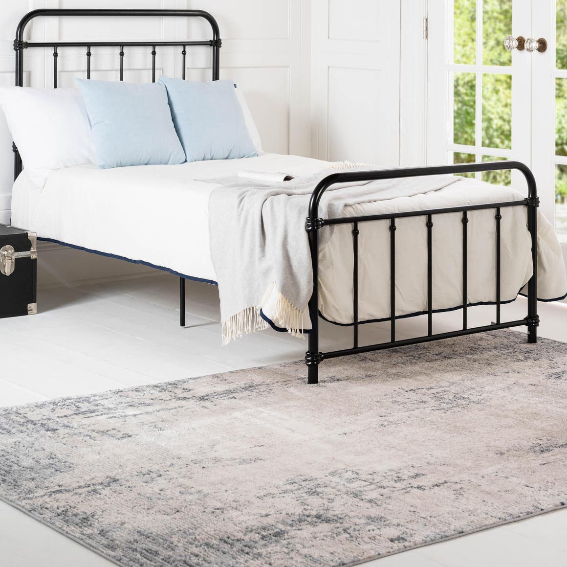 Bone 9' x 12' 2 Caspian Rectangle Area Rug 60% Polypropylene & 40% Polyester With Cotton Backing Modern Chic Carpet for Home Interior Design Decorating for Sale at Rug Engine