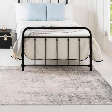 Bone 9' x 12' 2 Caspian Rectangle Area Rug 60% Polypropylene & 40% Polyester With Cotton Backing Modern Chic Carpet for Home Interior Design Decorating for Sale at Rug Engine