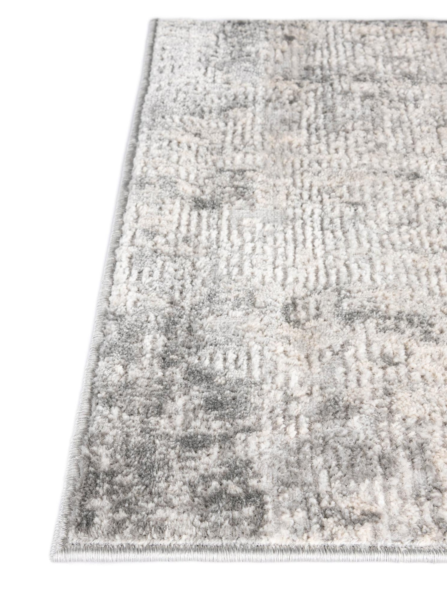 Bone 4' 1 x 6' 1 Caspian Rectangle Area Rug 60% Polypropylene & 40% Polyester With Cotton Backing Modern Chic Carpet for Home Interior Design Decorating for Sale at Rug Engine