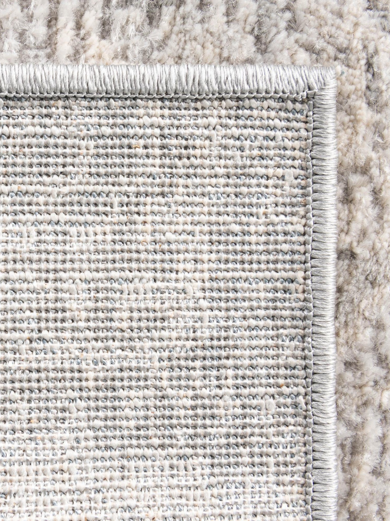 Bone 8' x 10' Caspian Rectangle Area Rug 60% Polypropylene & 40% Polyester With Cotton Backing Modern Chic Carpet for Home Interior Design Decorating for Sale at Rug Engine