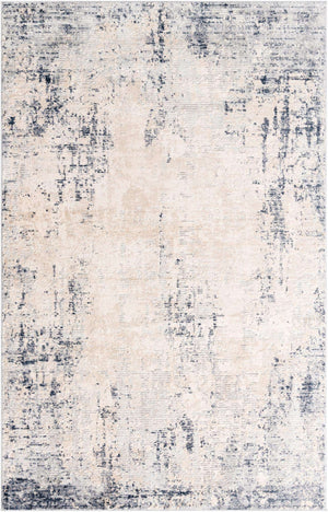 Bone 5' 1 x 8' Caspian Rectangle Area Rug 60% Polypropylene & 40% Polyester With Cotton Backing Modern Chic Carpet for Home Interior Design Decorating for Sale at Rug Engine