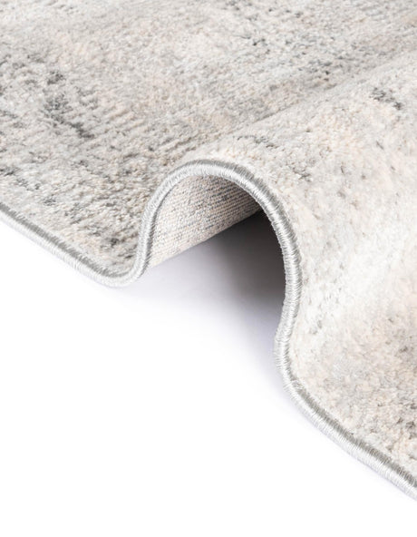 Bone 4' 1 x 4' 1 Caspian Round Area Rug 60% Polypropylene & 40% Polyester With Cotton Backing Modern Chic Carpet for Home Interior Design Decorating for Sale at Rug Engine