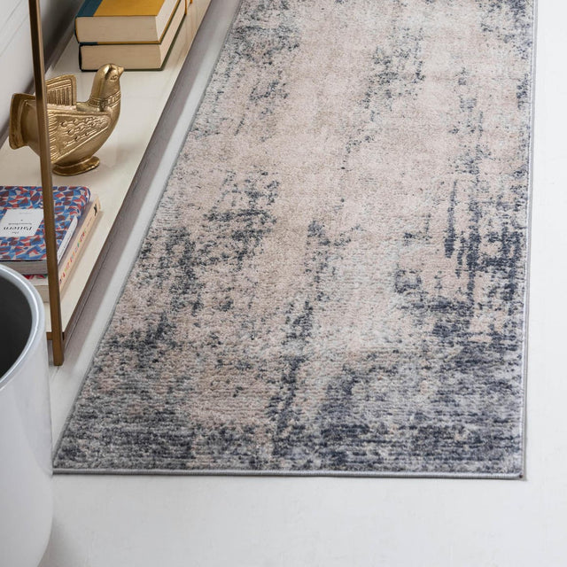 Bone 2' 2 x 6' 1 Caspian Runner Area Rug 60% Polypropylene & 40% Polyester With Cotton Backing Modern Chic Carpet for Home Interior Design Decorating for Sale at Rug Engine