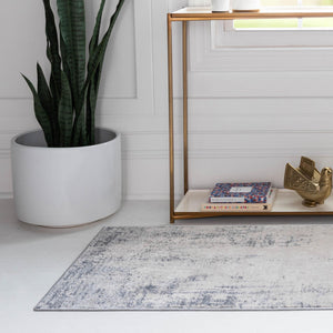 Bone 2' 2 x 6' 1 Caspian Runner Area Rug 60% Polypropylene & 40% Polyester With Cotton Backing Modern Chic Carpet for Home Interior Design Decorating for Sale at Rug Engine