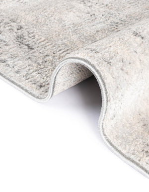 Bone 2' 2 x 6' 1 Caspian Runner Area Rug 60% Polypropylene & 40% Polyester With Cotton Backing Modern Chic Carpet for Home Interior Design Decorating for Sale at Rug Engine