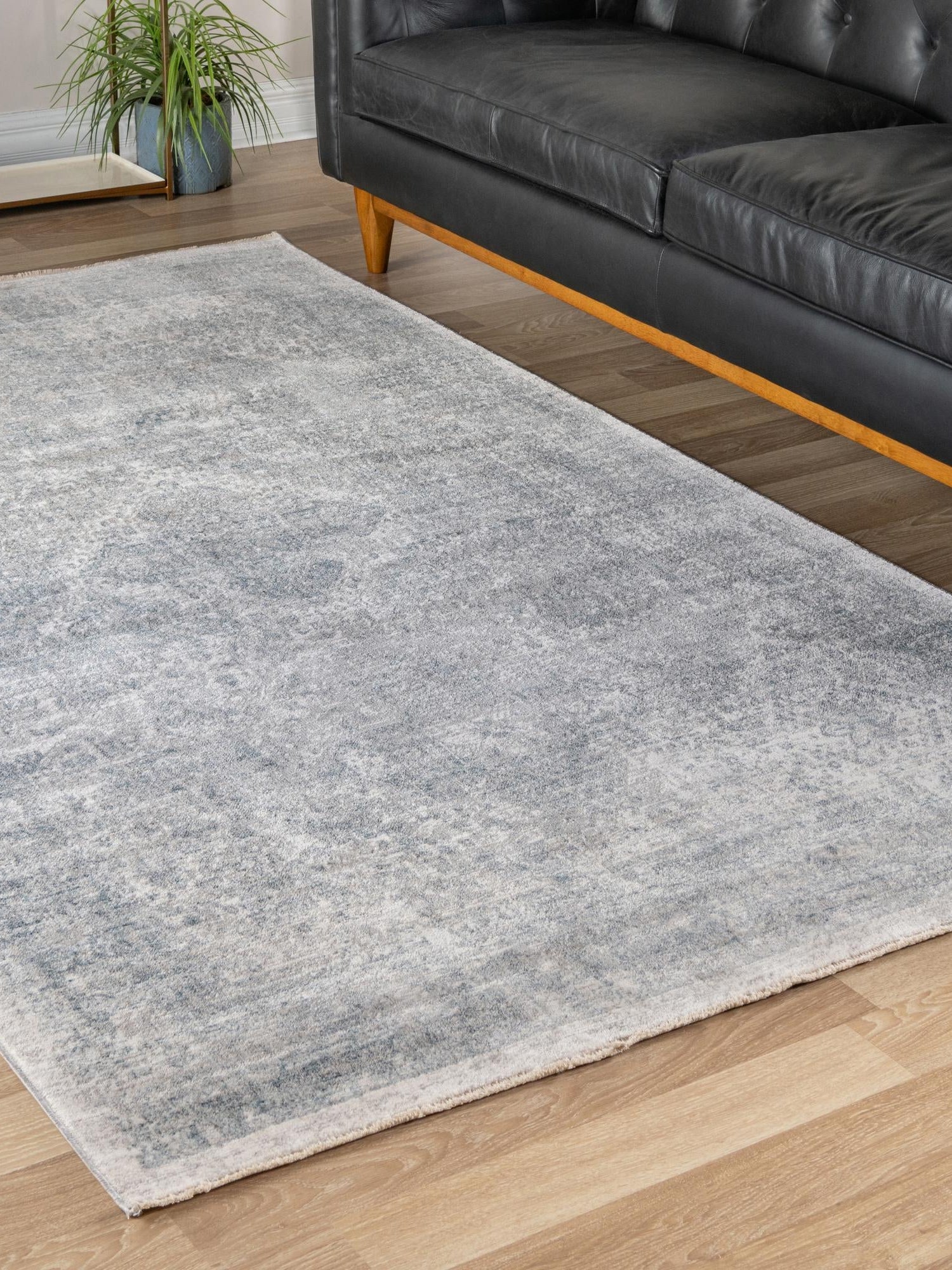 Gray 10' x 13' 5 Noble Rectangle Area Rug 100% Polyester Traditional Distressed Classic Contemporary Carpet for Home Decor for Sale at Rug Engine