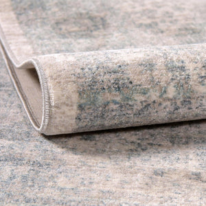 Gray 2' 2 x 3' 1 Noble Rectangle Area Rug 100% Polyester Traditional Distressed Classic Contemporary Carpet for Home Decor for Sale at Rug Engine