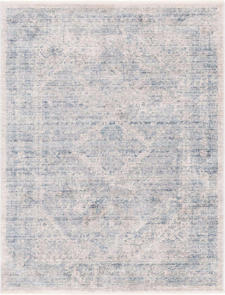 Gray 4' 1 x 5' 7 Noble Rectangle Area Rug 100% Polyester Traditional Distressed Classic Contemporary Carpet for Home Decor for Sale at Rug Engine