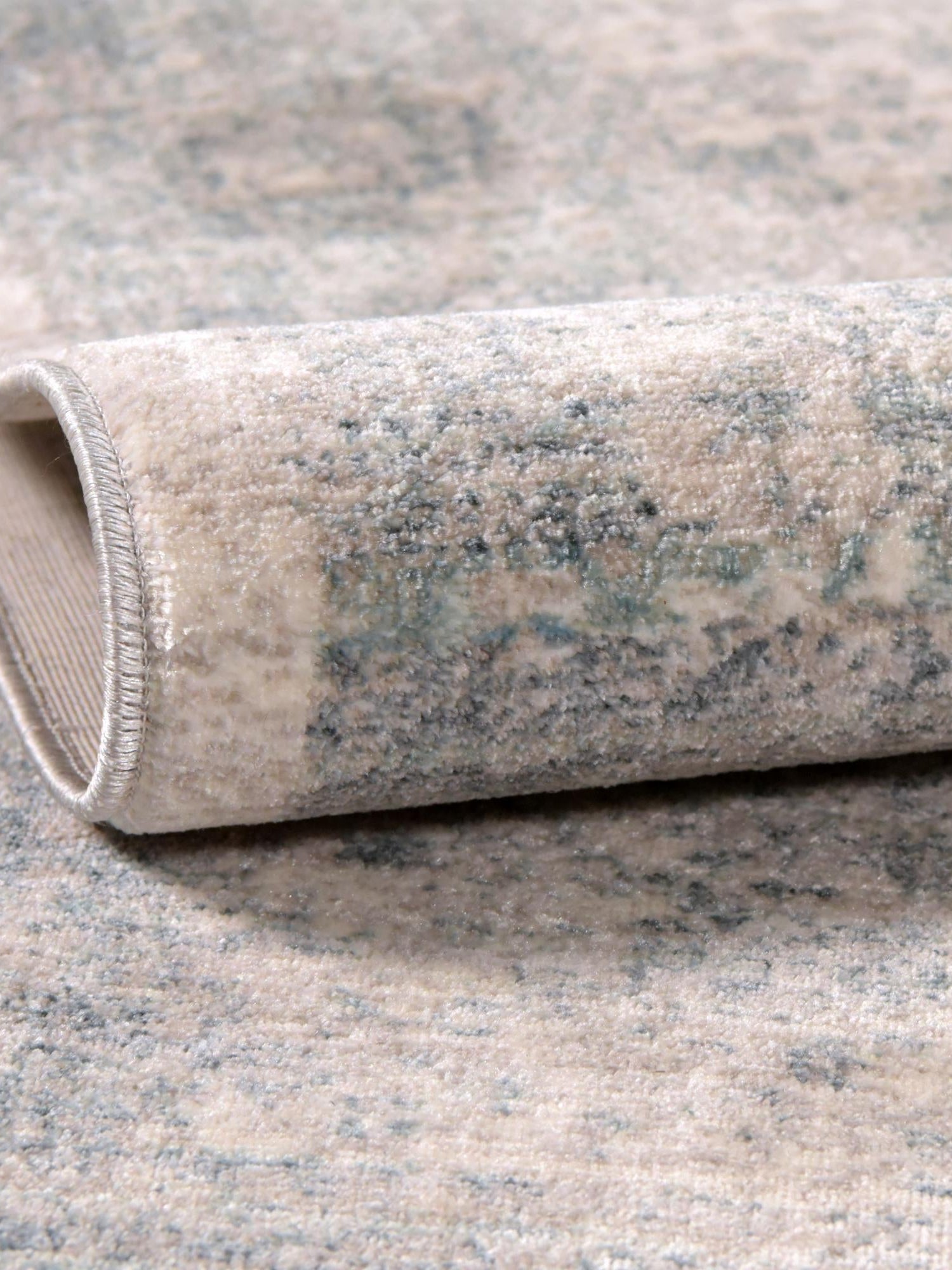 Gray 2' 7 x 10' Noble Runner Area Rug 100% Polyester Traditional Distressed Classic Contemporary Carpet for Home Decor for Sale at Rug Engine