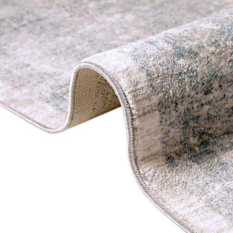Gray 2' 7 x 10' Noble Runner Area Rug 100% Polyester Traditional Distressed Classic Contemporary Carpet for Home Decor for Sale at Rug Engine