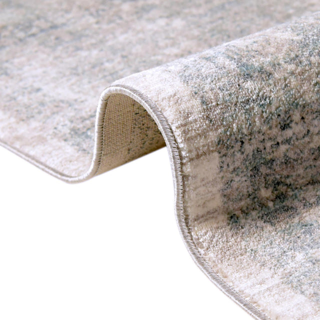 Gray 2' 7 x 10' Noble Runner Area Rug 100% Polyester Traditional Distressed Classic Contemporary Carpet for Home Decor for Sale at Rug Engine