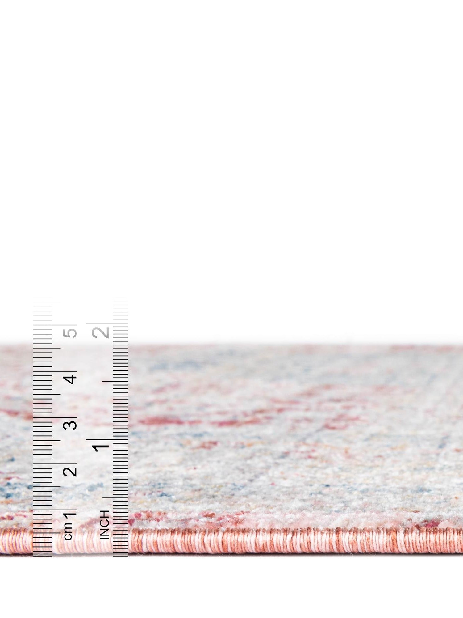 Red 4' 1 x 5' 7 Noble Rectangle Area Rug 100% Polyester Traditional Distressed Classic Contemporary Carpet for Home Decor for Sale at Rug Engine