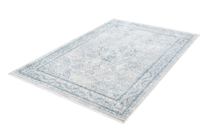 Ivory 5' 1 x 7' 10 Noble Rectangle Area Rug 100% Polyester Traditional Distressed Classic Contemporary Carpet for Home Decor for Sale at Rug Engine