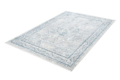 Ivory 5' 1 x 7' 10 Noble Rectangle Area Rug 100% Polyester Traditional Distressed Classic Contemporary Carpet for Home Decor for Sale at Rug Engine