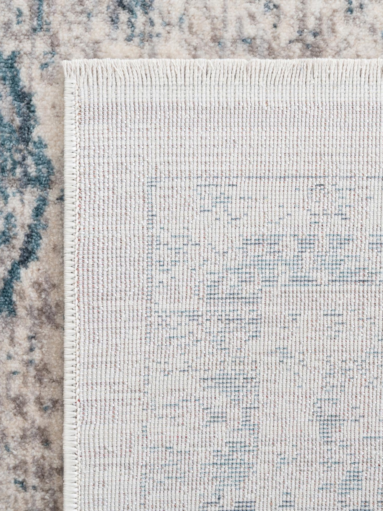 Ivory 4' 1 x 5' 7 Noble Rectangle Area Rug 100% Polyester Traditional Distressed Classic Contemporary Carpet for Home Decor for Sale at Rug Engine