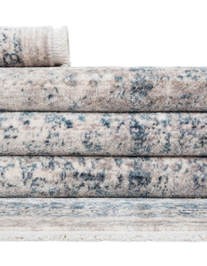 Ivory 5' 1 x 7' 10 Noble Rectangle Area Rug 100% Polyester Traditional Distressed Classic Contemporary Carpet for Home Decor for Sale at Rug Engine