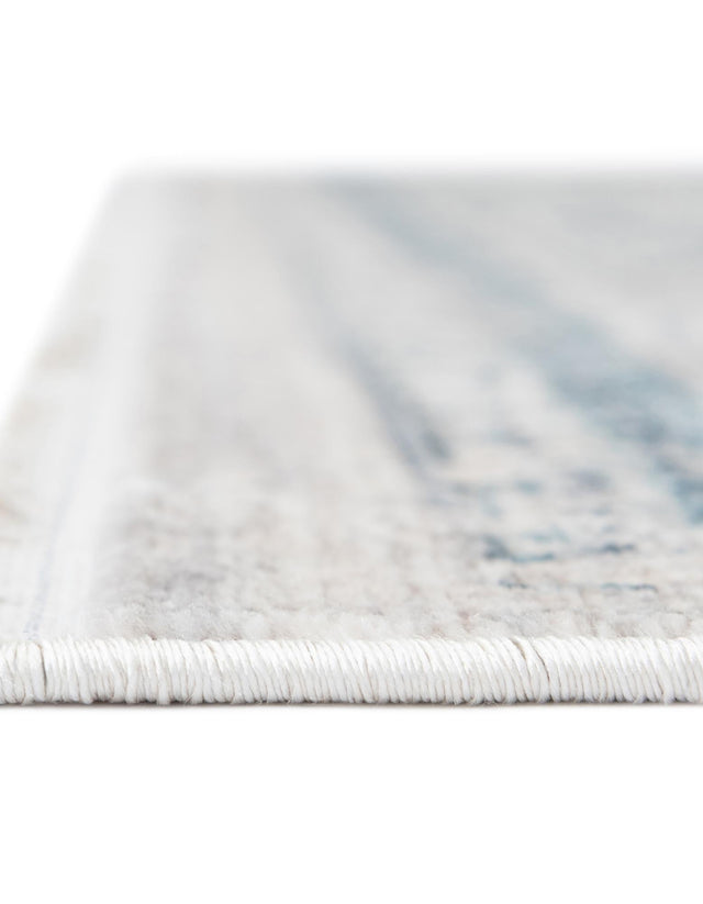 Ivory 2' 7 x 10' Noble Runner Area Rug 100% Polyester Traditional Distressed Classic Contemporary Carpet for Home Decor for Sale at Rug Engine