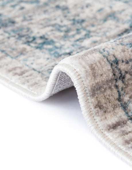 Ivory 2' 2 x 5' 11 Noble Runner Area Rug 100% Polyester Traditional Distressed Classic Contemporary Carpet for Home Decor for Sale at Rug Engine