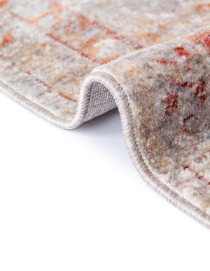 Multicolor 5' 1 x 7' 10 Noble Rectangle Area Rug 100% Polyester Traditional Distressed Classic Contemporary Carpet for Home Decor for Sale at Rug Engine