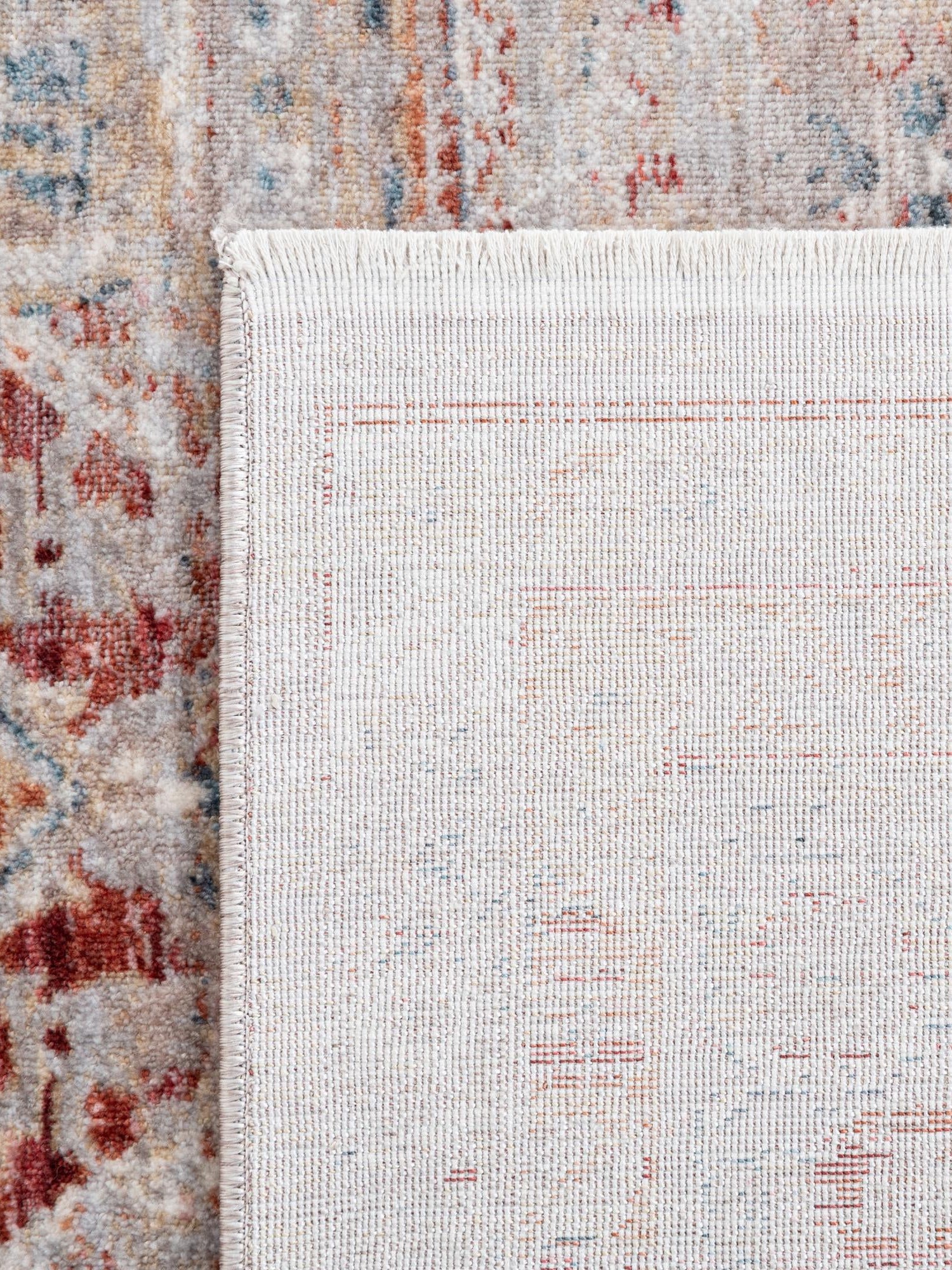 Multicolor 2' 7 x 13' 1 Noble Runner Area Rug 100% Polyester Traditional Distressed Classic Contemporary Carpet for Home Decor for Sale at Rug Engine