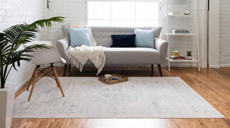 Gray 2' 2 x 3' 1 Noble Rectangle Area Rug 100% Polyester Traditional Distressed Classic Contemporary Carpet for Home Decor for Sale at Rug Engine