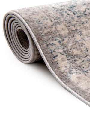 Gray 10' x 13' 5 Noble Rectangle Area Rug 100% Polyester Traditional Distressed Classic Contemporary Carpet for Home Decor for Sale at Rug Engine