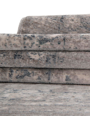 Gray 10' x 13' 5 Noble Rectangle Area Rug 100% Polyester Traditional Distressed Classic Contemporary Carpet for Home Decor for Sale at Rug Engine